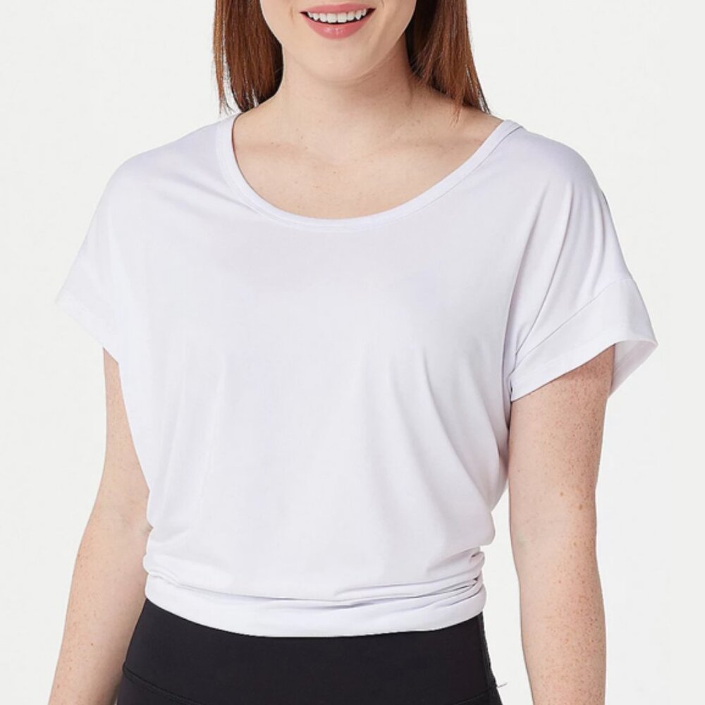 zuda Z-Cool Scoop Neck T-Shirt Top. 14902